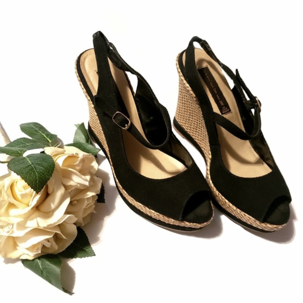 STEVEN Steve Madden Slingback Wedge Sandal Shoe